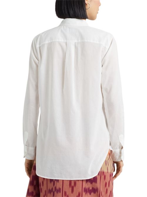 women's white cotton shirt with pockets Ralph Lauren | 200909145WHITE